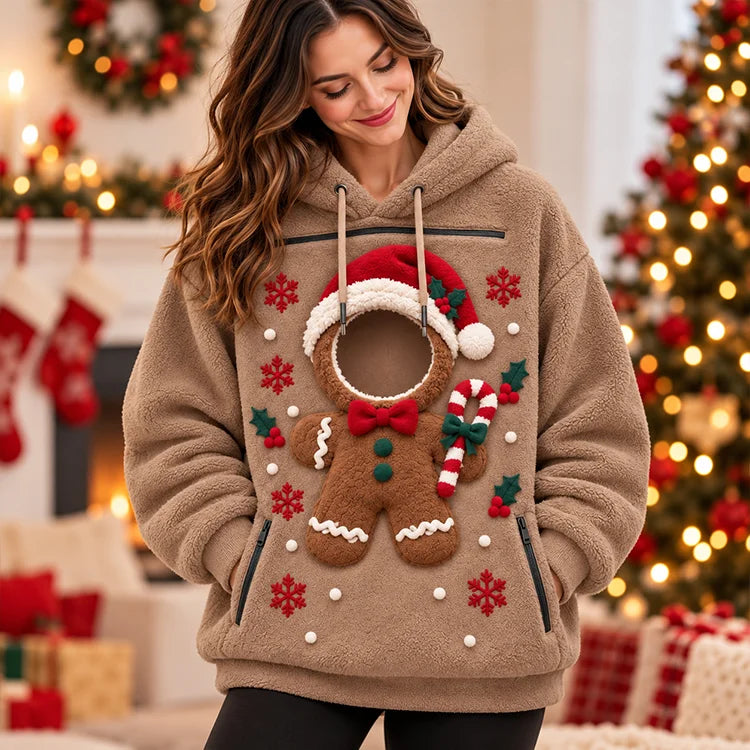 Christmas Pet Pouch Hoodie