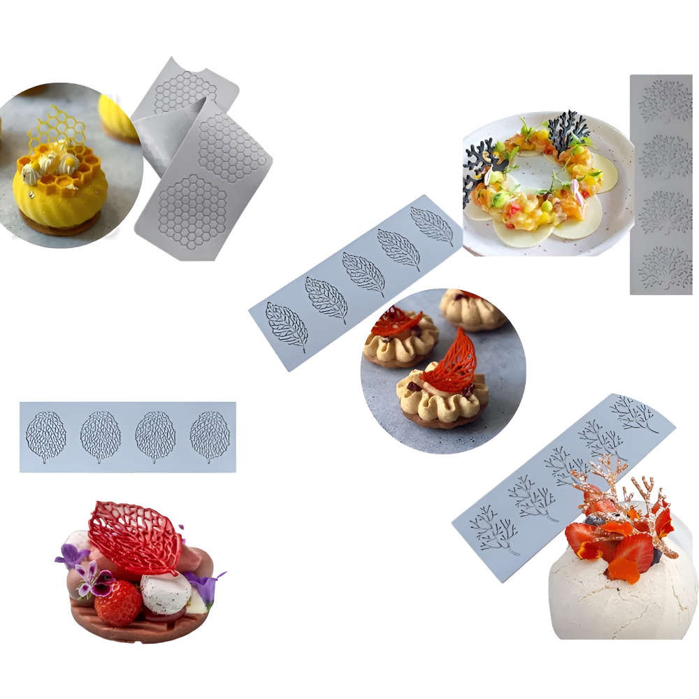 3D Tuile Silicone Mold — Instantly Upgrade Your Dessert Presentation