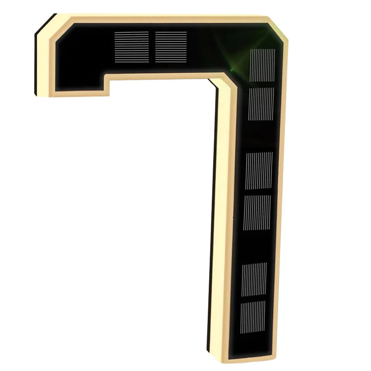 SnuggyHome™ Solar Address Light — Warm, Clear & Easy to Find