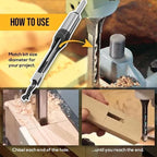 Square wood forest: Precision and performance for perfect drilling