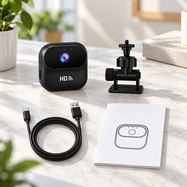 1080P Mini WiFi Camera – Magnetic Motion-Alert Home Monitor