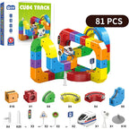 3D Gravity Rail STEM Train Set
