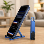 Foldable Aluminum Keychain Phone Stand