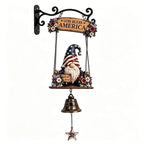 Hand-Painted Gnome Garden Bell