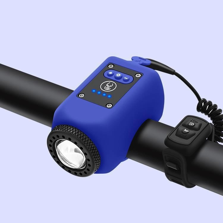 Rechargeable 2-in-1 Bike Light & 110dB Horn with 4 LED Modes