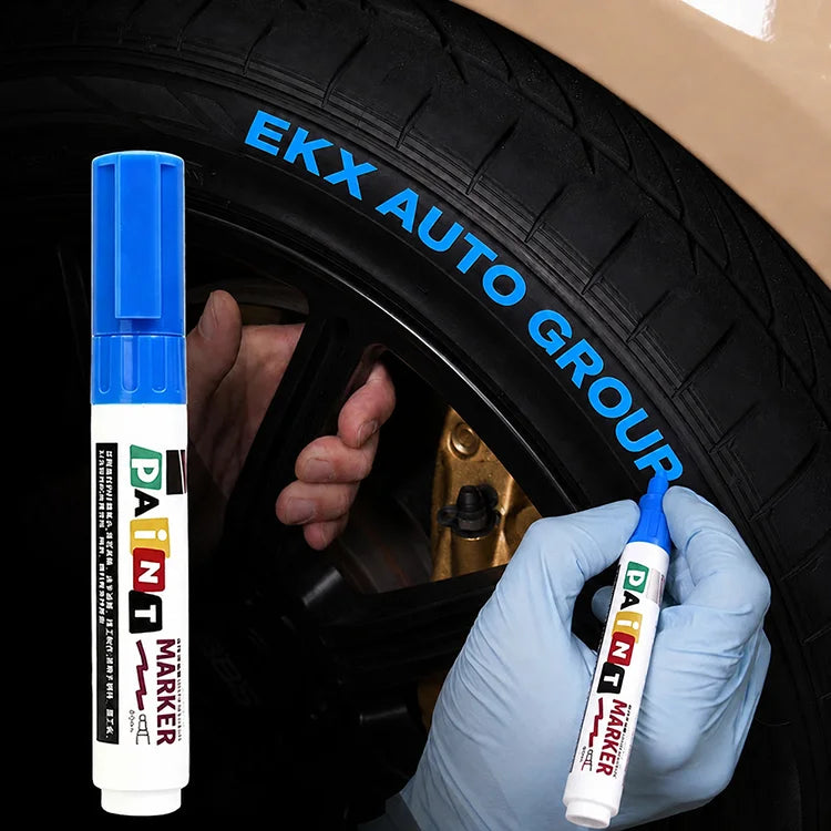 Tire Paint Marker – Waterproof Lettering & Custom Sidewall Pen