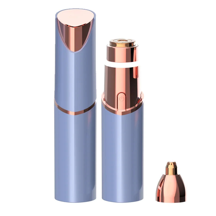 2-in-1 Rechargeable Facial Hair Remover & Eyebrow Trimmer
