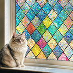 Rainbow Privacy Window Film