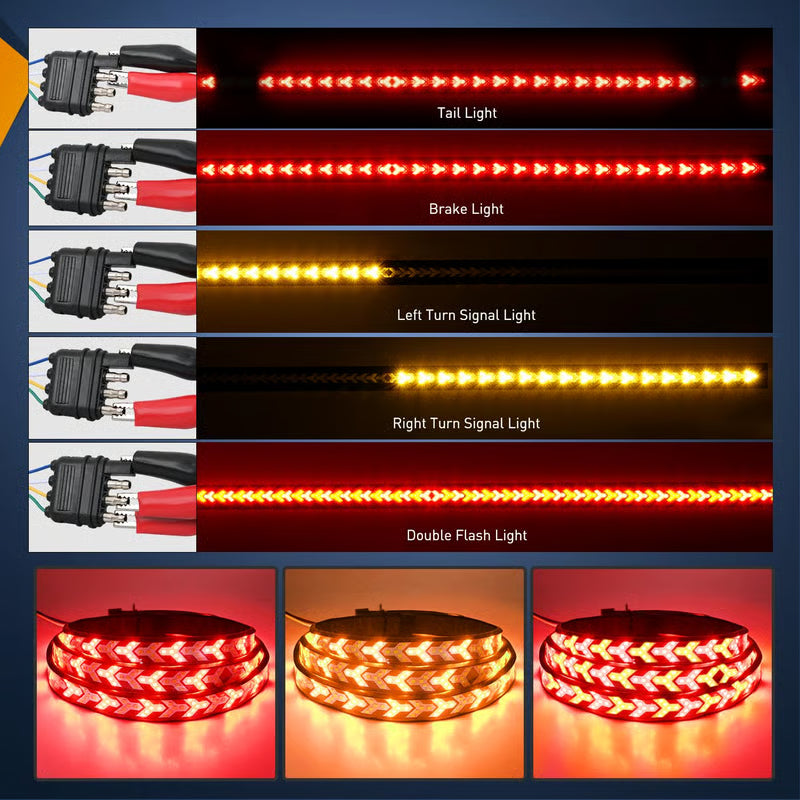 LED Tailgate Light Bar Strip