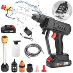 Cordless High Pressure Washer with 2 Batteries