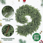 EverCedar - Artificial Christmas Garland 🎄✨