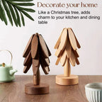 🌲Evergreen Tree Trivet Set