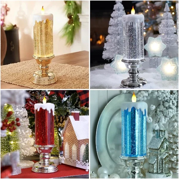 LED Christmas Candles - Festive and Safe Lights