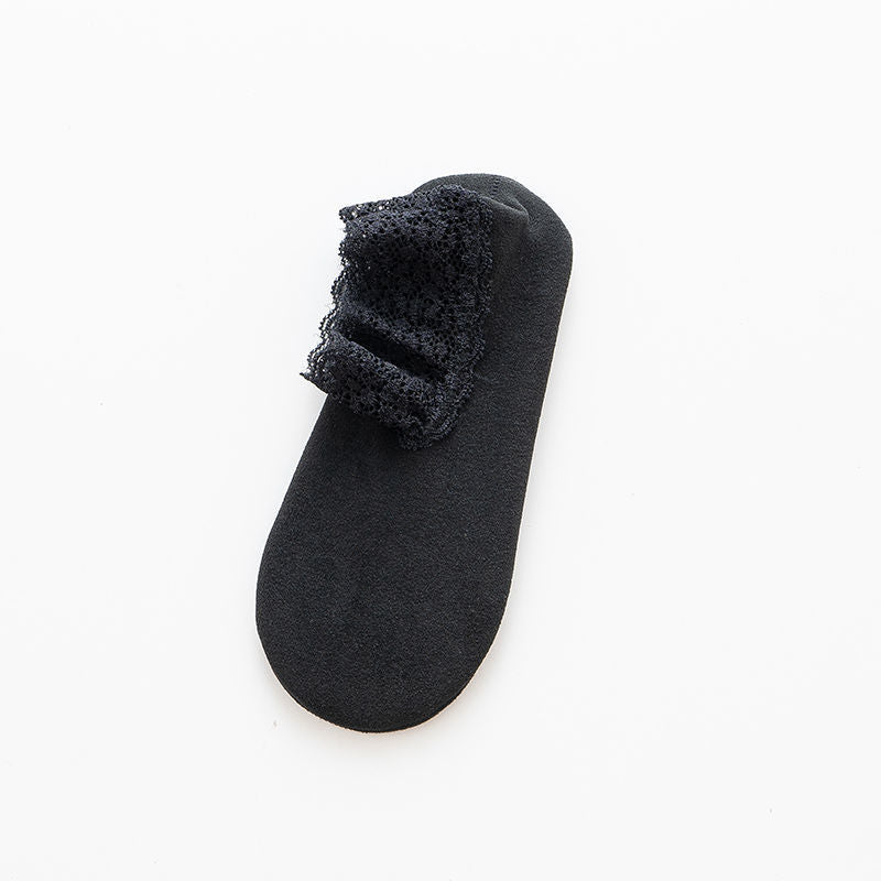 Stay Warm in Style – Fleece Lace Socks for Cold Days ❄️