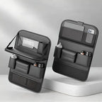 Premium Nappa Seat Organizer with Foldable Tray — Sleek, Durable & Ultra-Soft
