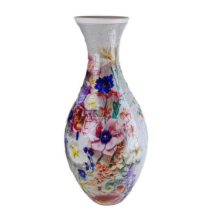 BloomCraft 3D Puzzle Vase