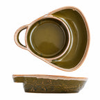 800G Real Ceramic Divided Bowl – 24 oz Soup & Side Serving Dish