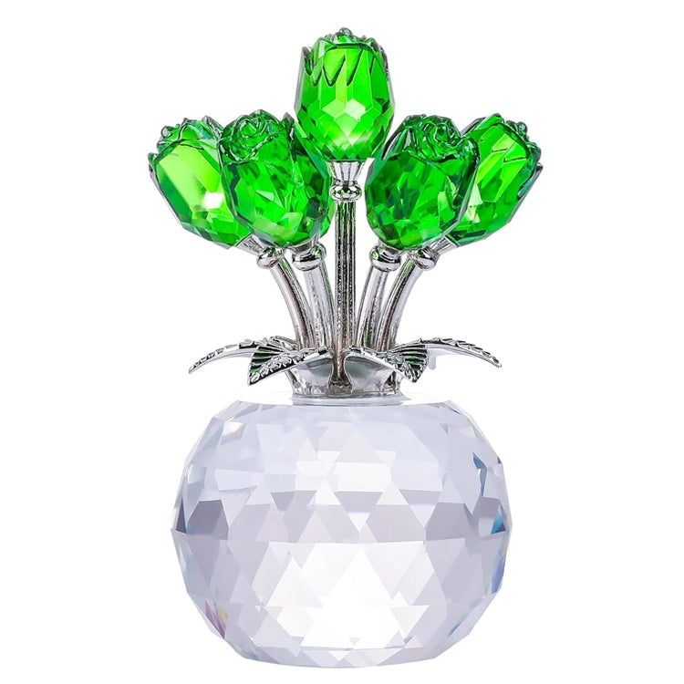 🌹 Eternal Crystal Rose Bouquet — A Gift That Sparkles Forever