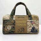 Hand-Finished U.S. Military Heritage Quilted Duffel Bag