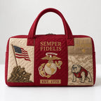 Hand-Finished U.S. Military Heritage Quilted Duffel Bag