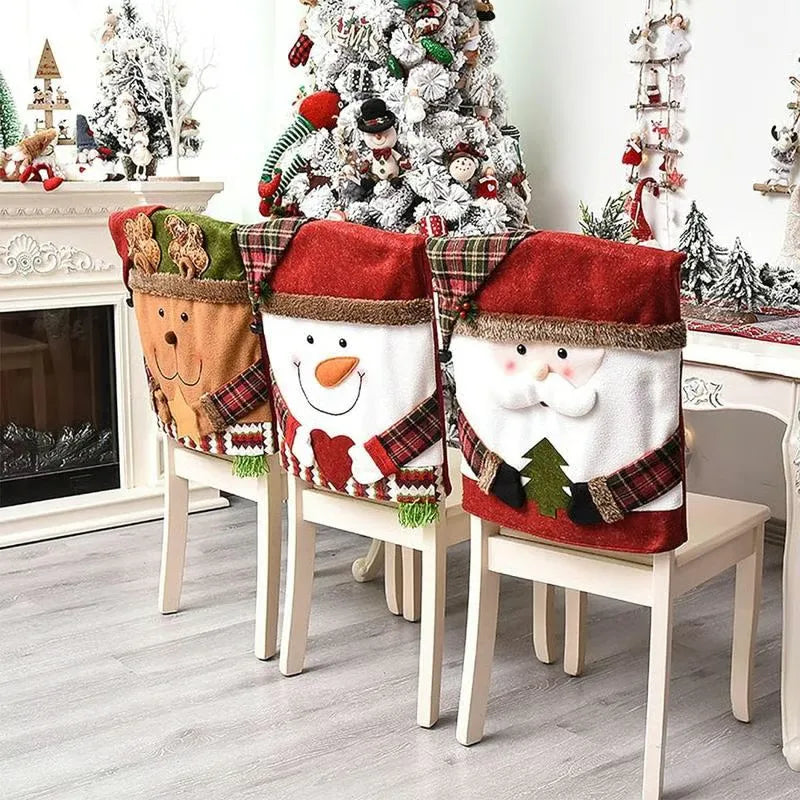 FestiveCharm - Christmas Chair Covers