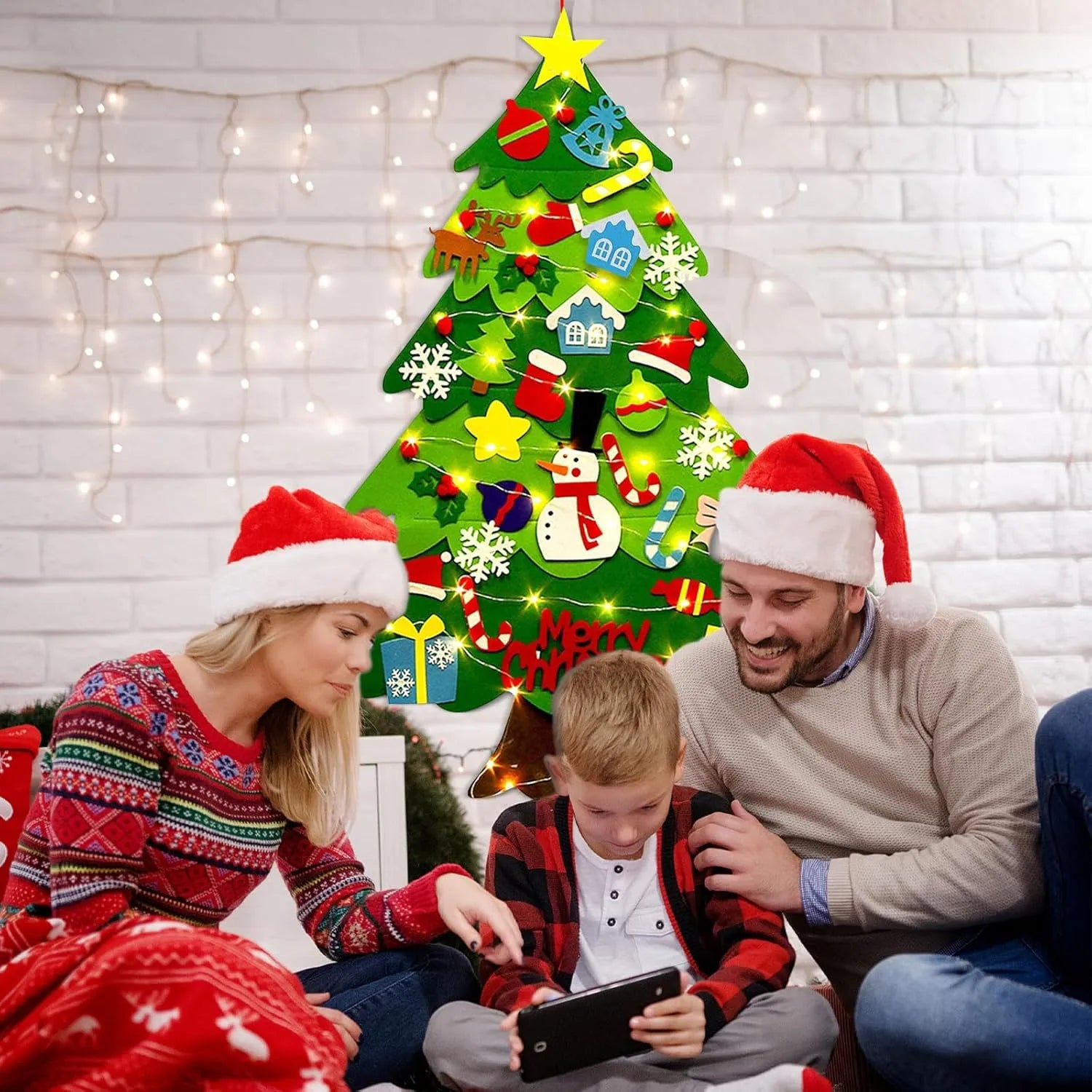 MerryCraft - DIY Felt Christmas Tree for Kids