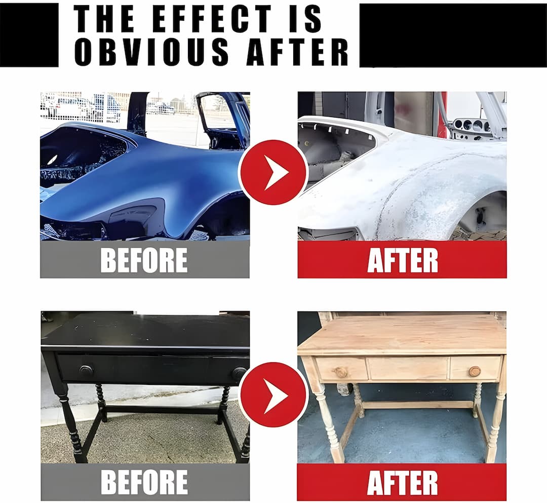TurboStrip™ Heavy-Duty Paint Stripper – Remove Layers in Minutes