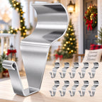 No-Drill Vinyl Siding Hooks – 10-Pack Stainless Steel Outdoor Hangers