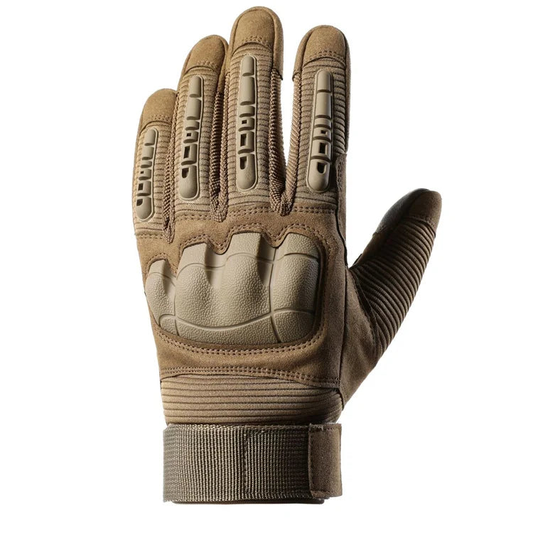 Heavy-Duty Outdoor Tactical Gloves with Touchscreen Fingertips