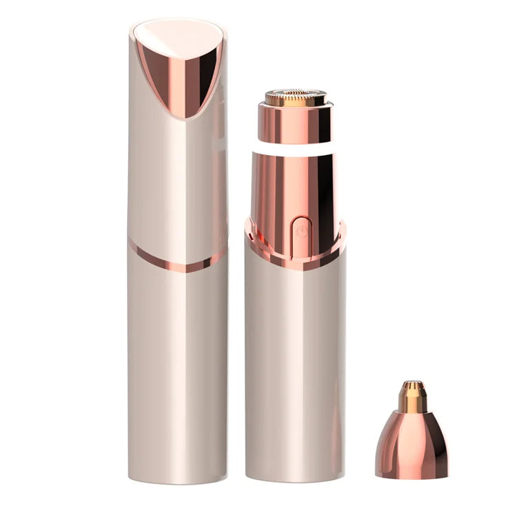 2-in-1 Rechargeable Facial Hair Remover & Eyebrow Trimmer