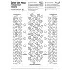 Recipe-Printed Parchment Paper Sheets