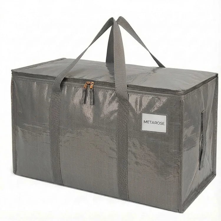 Heavy-Duty Extra Large Storage Moving Bags with Zipper & Handles