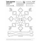 Recipe-Printed Parchment Paper Sheets