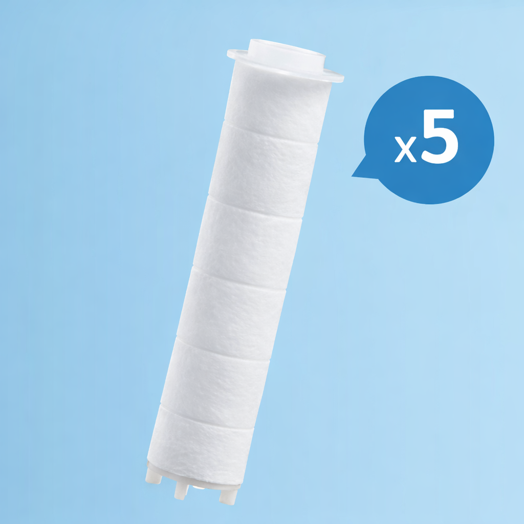SnuggyHome™ Filtered Showerhead Cartridge - 5 Packs