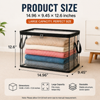 🎁💞LAST DAY 50% OFF ✨📦Large Heavy-Duty Thick Plastic Clear Storage