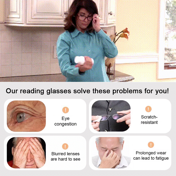 🌎Ends Today: UP TO 60% OFF!🔥👓Ultra Light Anti Blue Presbyopic Glasses✨