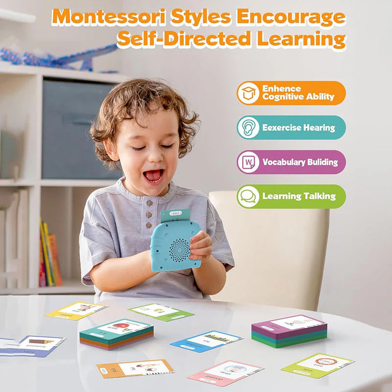 SmartTalk Kids Flashcard Reader – Interactive Learning Machine