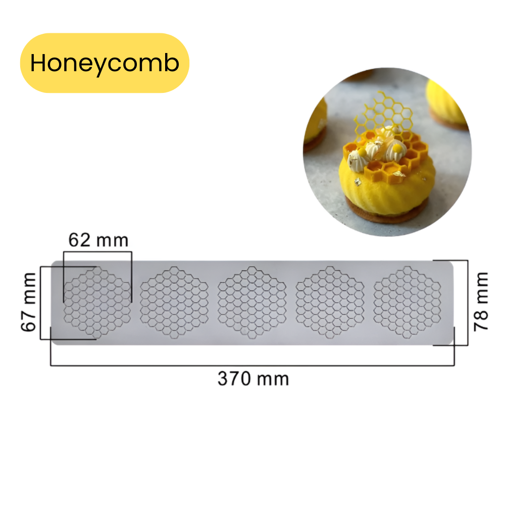 3D Tuile Silicone Mold — Instantly Upgrade Your Dessert Presentation