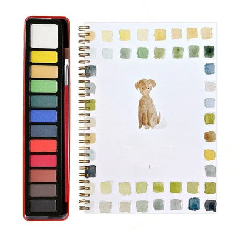 Step-by-Step Watercolor Workbook – Beginner to Confident Artist