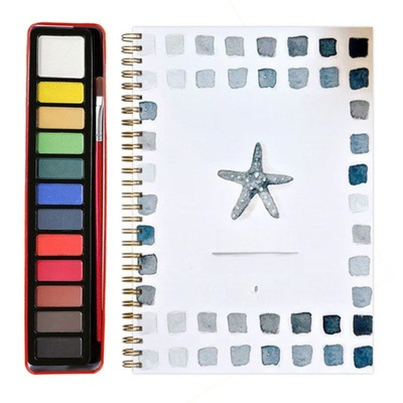 Step-by-Step Watercolor Workbook – Beginner to Confident Artist