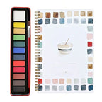 Step-by-Step Watercolor Workbook – Beginner to Confident Artist