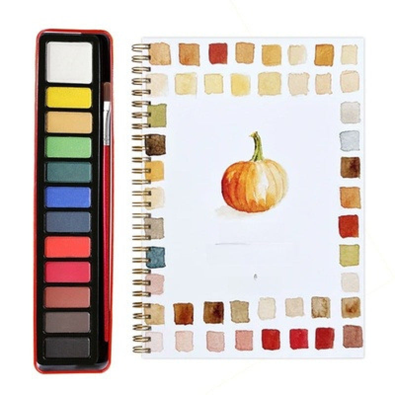 Step-by-Step Watercolor Workbook – Beginner to Confident Artist
