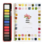 Step-by-Step Watercolor Workbook – Beginner to Confident Artist