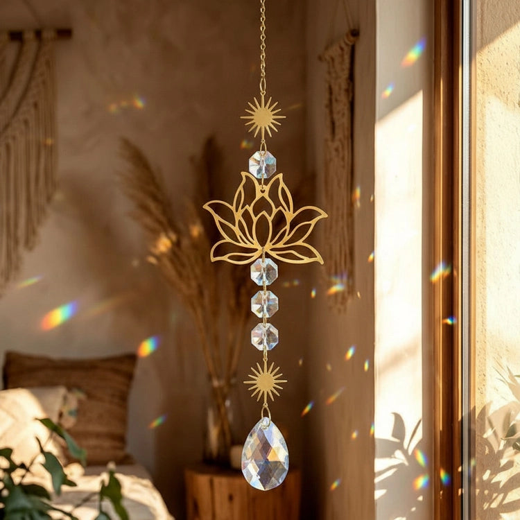 Mindful Crystal Sun Catcher Charm