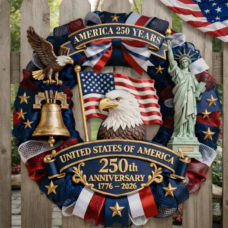 🦅 Heritage of Freedom 250th Anniversary Wreath