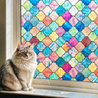 Rainbow Privacy Window Film