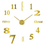 DIY Acrylic Wall Clock