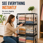 🎁💞LAST DAY 50% OFF ✨📦Large Heavy-Duty Thick Plastic Clear Storage