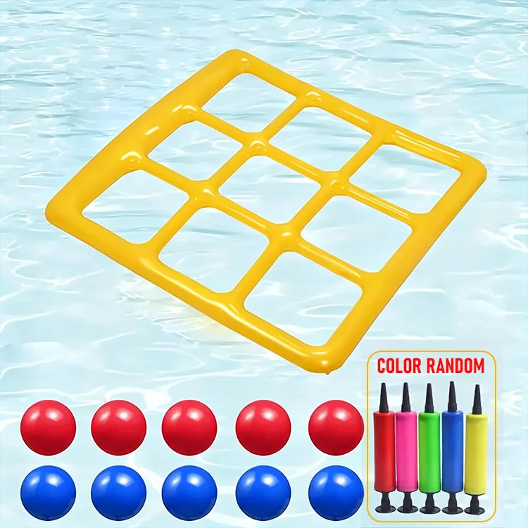 Inflatable Pool Tic Tac Toe Game