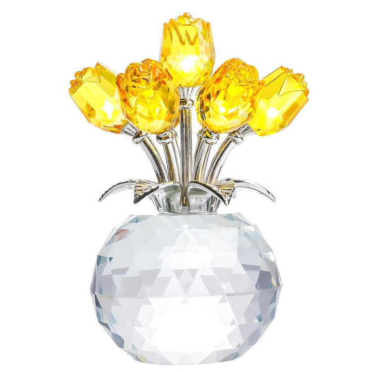 🌹 Eternal Crystal Rose Bouquet — A Gift That Sparkles Forever